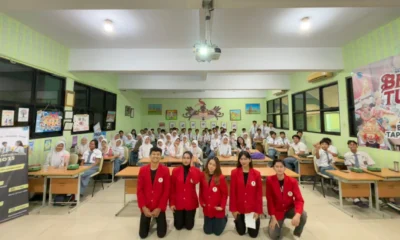 Mahasiswa universitas mercu buana beri pemahaman tentang etika dan moral dalam kuliah peduli negeri di sman 63 jakarta