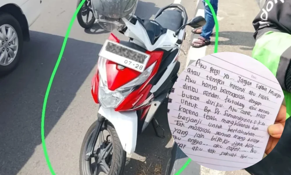 Mahasiswi bunuh diri di jembatan jurug solo, tinggalkan surat wasiat