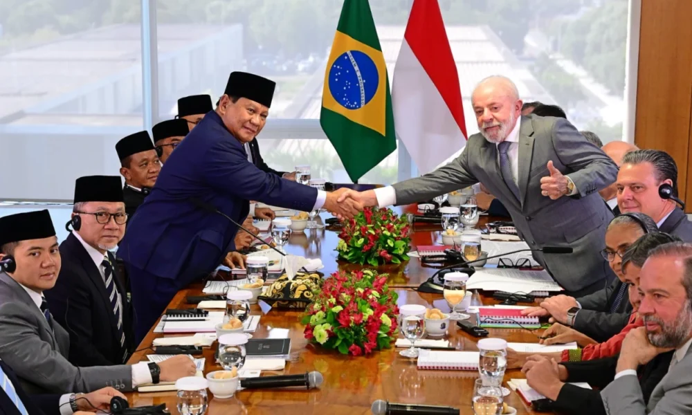 Menteri esdm jajaki kerja sama bioenergi saat dampingi prabowo ke brasil