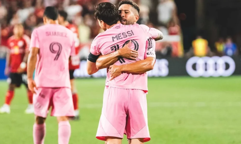 Messi dan jordi alba dihukum mls larangan 1 permainan usai absen di laga mls all star