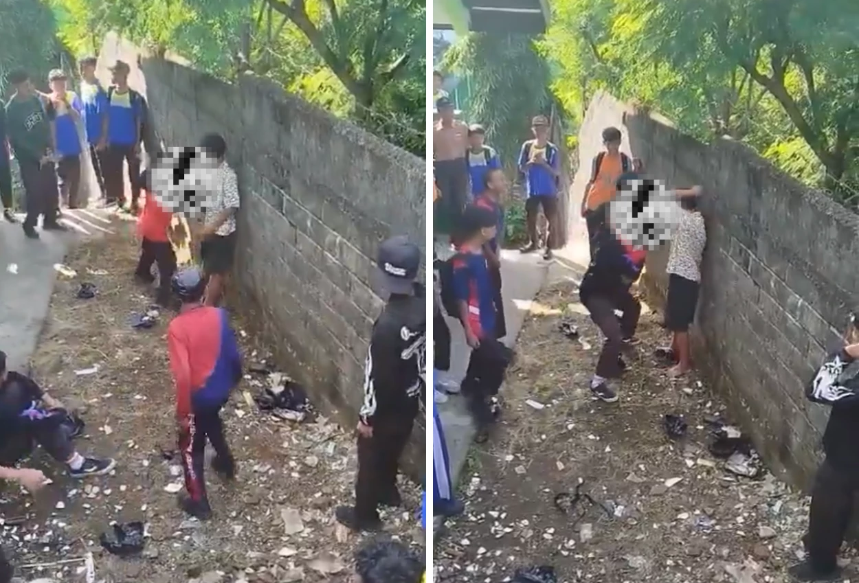 Miris! baru masuk smp, siswa di blitar dikeroyok massal teman temannya