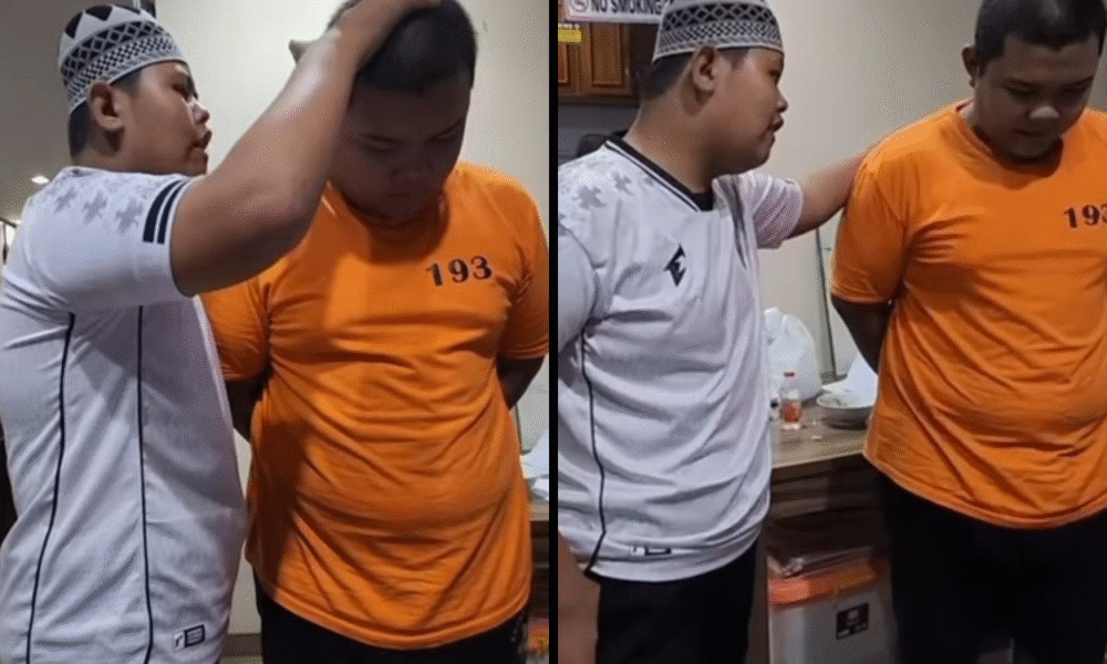 Momen kocak, badru kepiting ruqyah pelaku pelecehan di polres jaksel
