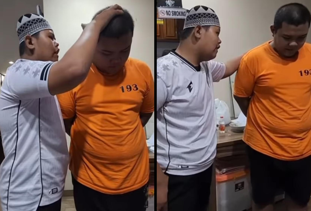 Momen kocak, badru kepiting ruqyah pelaku pelecehan di polres jaksel