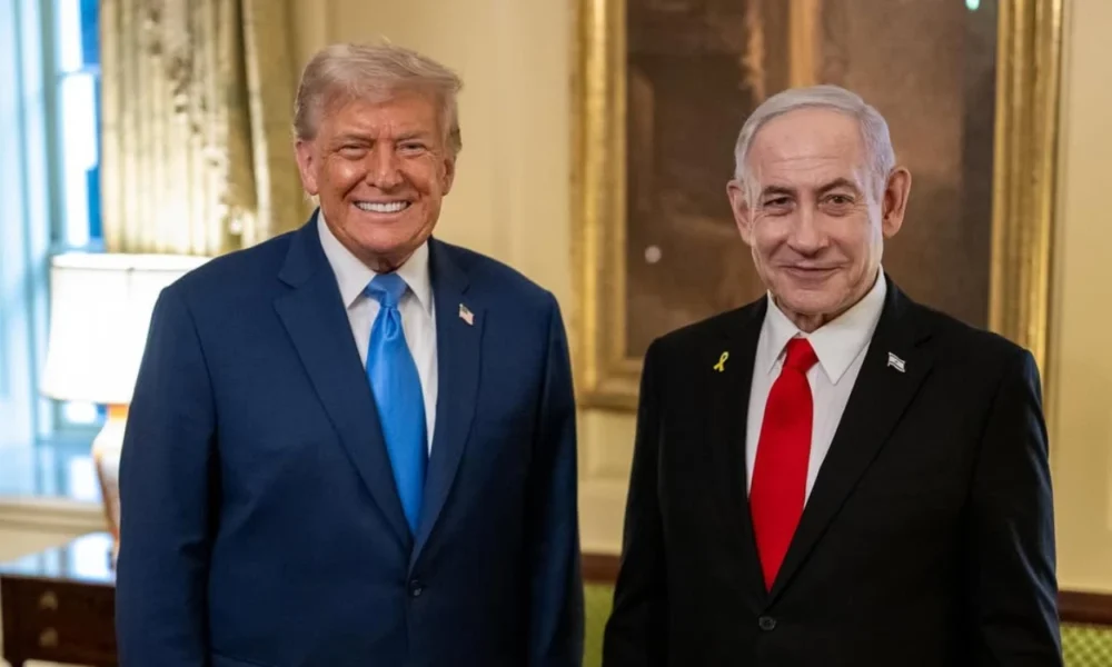Netanyahu dan donald trump berencana pindah paksa warga gaza