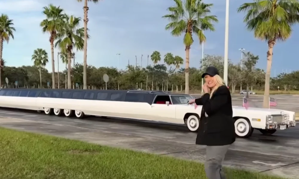 Pecahkan rekor dunia! american dream jadi mobil terpanjang yang memiliki helipad dan jacuzzi