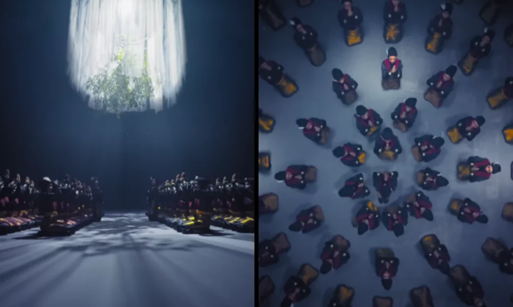 Pelajar sman di tangsel tampil membawakan tari ratoh jaroe di iklan apple