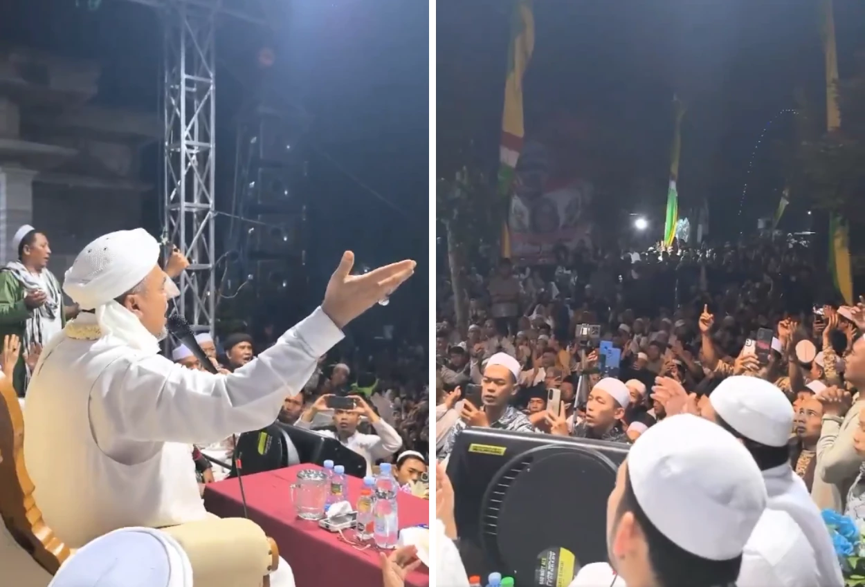 Polisi angkat suara soal kerusuhan di acara habib rizieq, ada 15 korban