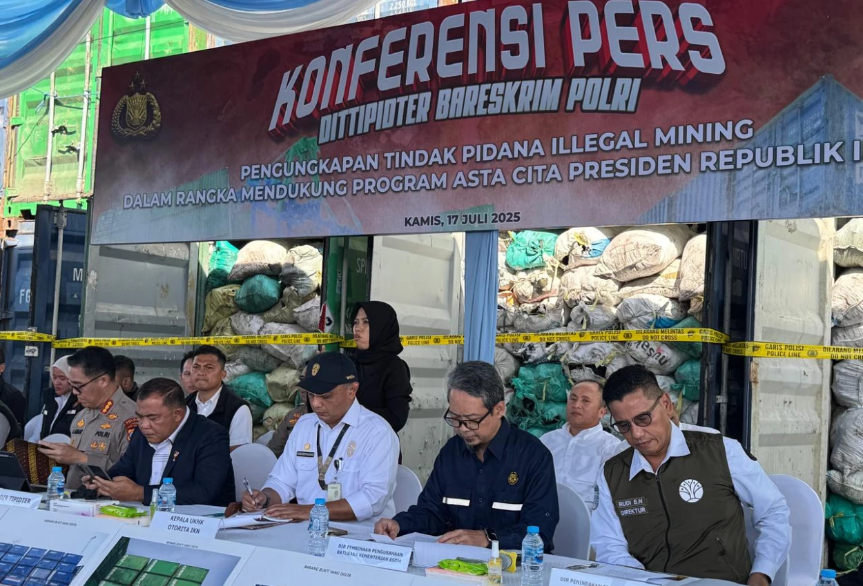Polisi bongkar kasus tambang ilegal di ikn, rugikan negara hingga rp5,7 triliun