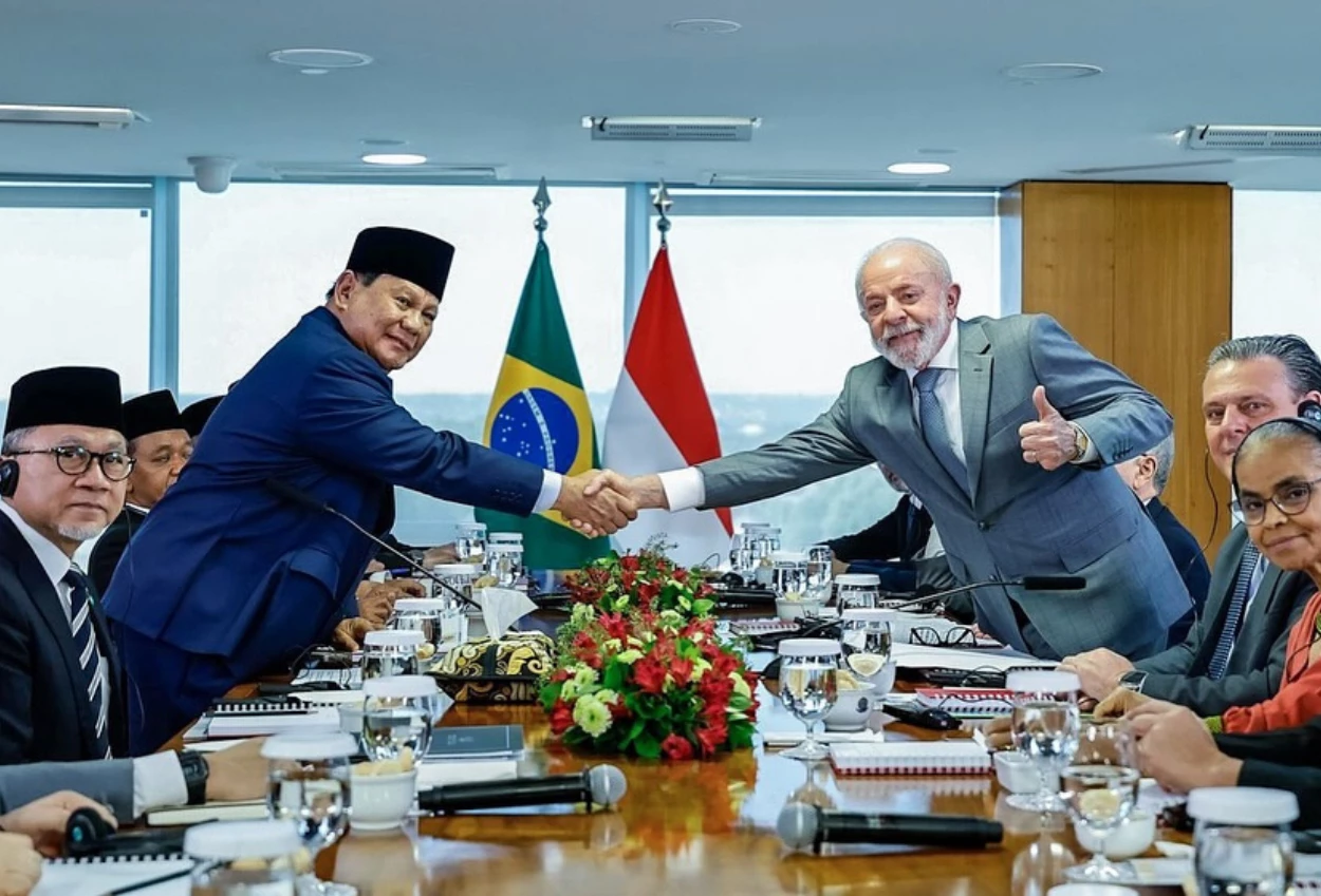 Prabowo dorong akselerasi kerja sama dengan brasil di sektor pertanian hingga pertahanan