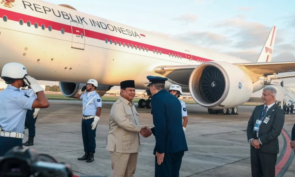 Prabowo hadiri ktt brics di brasil