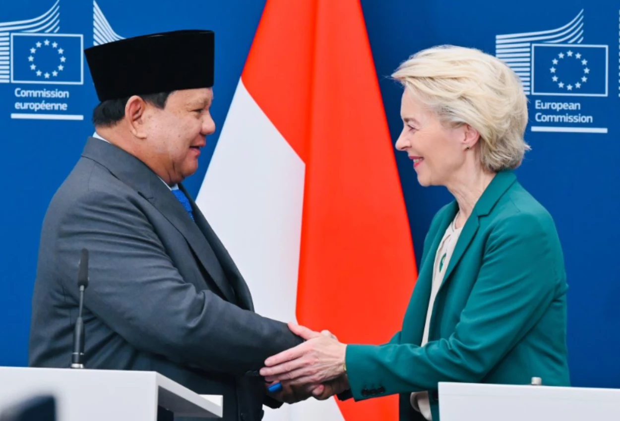 Prabowo uni eropa sepakat perkuat tiga pilar kemitraan strategis
