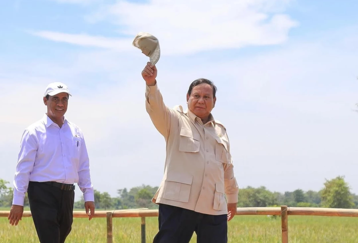 Prabowo dan mentan bertemu, bahas 212 merek beras yang tak sesuai standar