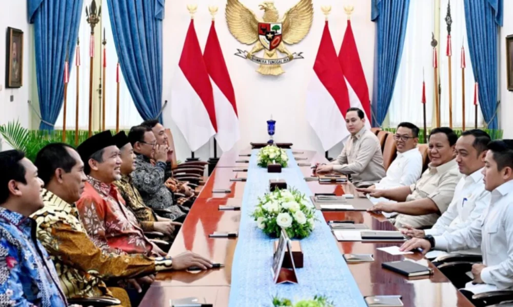 Prabowo dan pks gelar pertemuan di istana negara