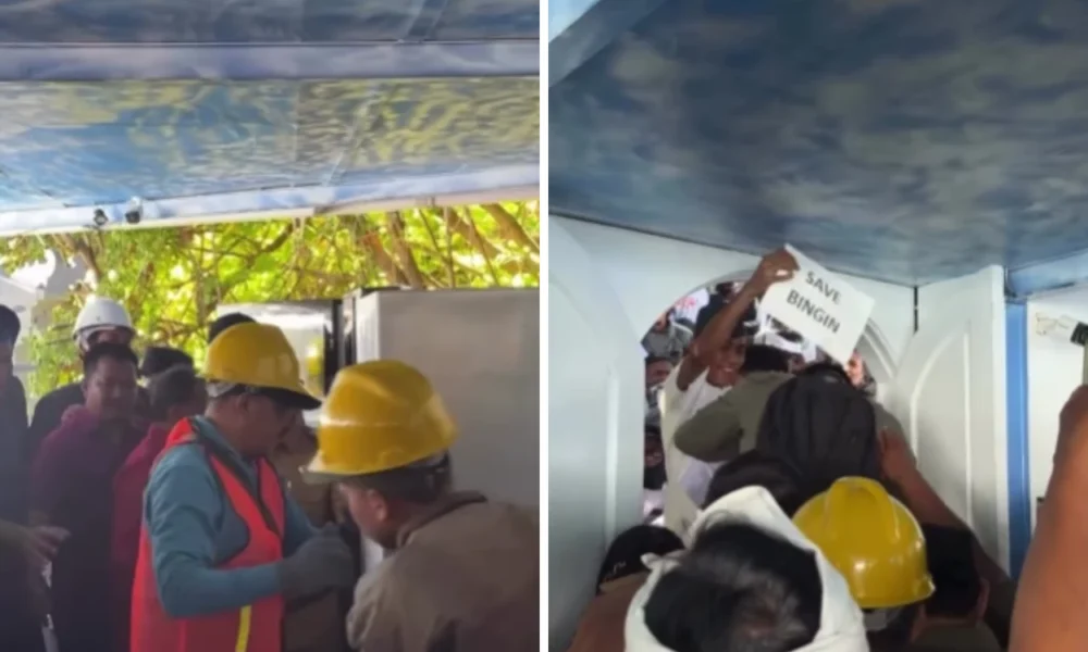 Puluhan vila ilegal di pantai bingin dibongkar pemprov bali