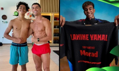 Ronaldo jr. puji lamine yamal lebih hebat dari ayahnya
