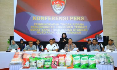 Satgas pangan bongkar 5 merek beras tak penuhi standar mutu, kerugian capai rp99 triliun