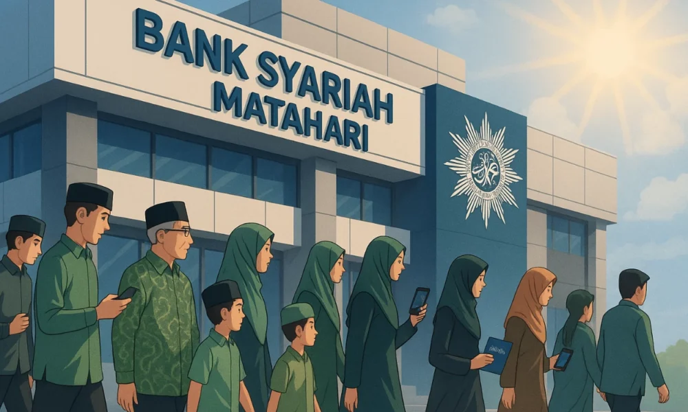 Seluruh anggota muhammadiyah diminta gunakan bank syariah matahari