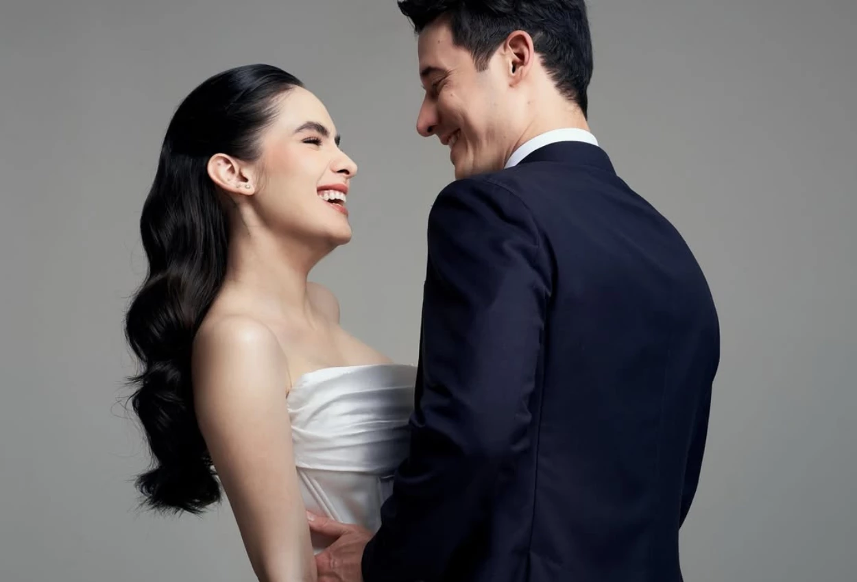 Steffi zamora dan nino fernandes pamer foto pakai baju pengantin, nikah