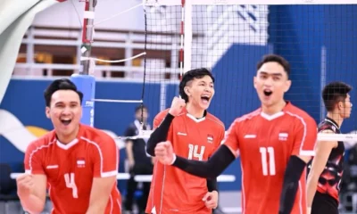 Timnas voli putra indonesia jadi runner up di sea v league