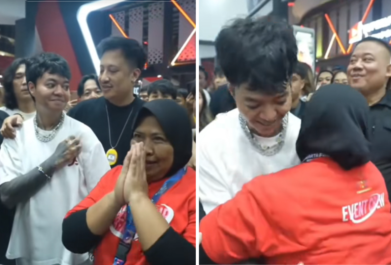Tuai pujian netizen, reza arap belikan motor untuk seorang ibu pekerja prj (1)