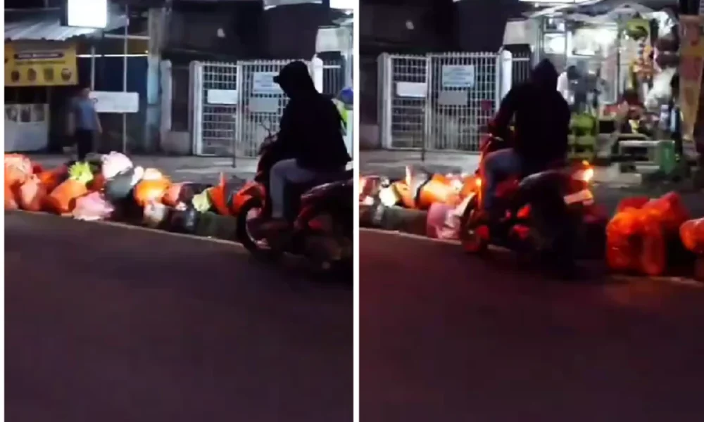 Viral trotoar di ciledug numpuk sampah karena ulah warga