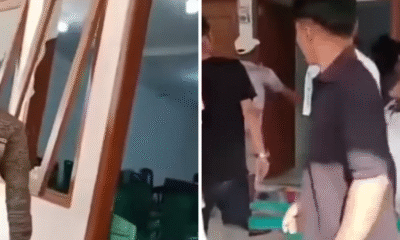 Viral! warga geruduk rumah doa umat kristen di padang