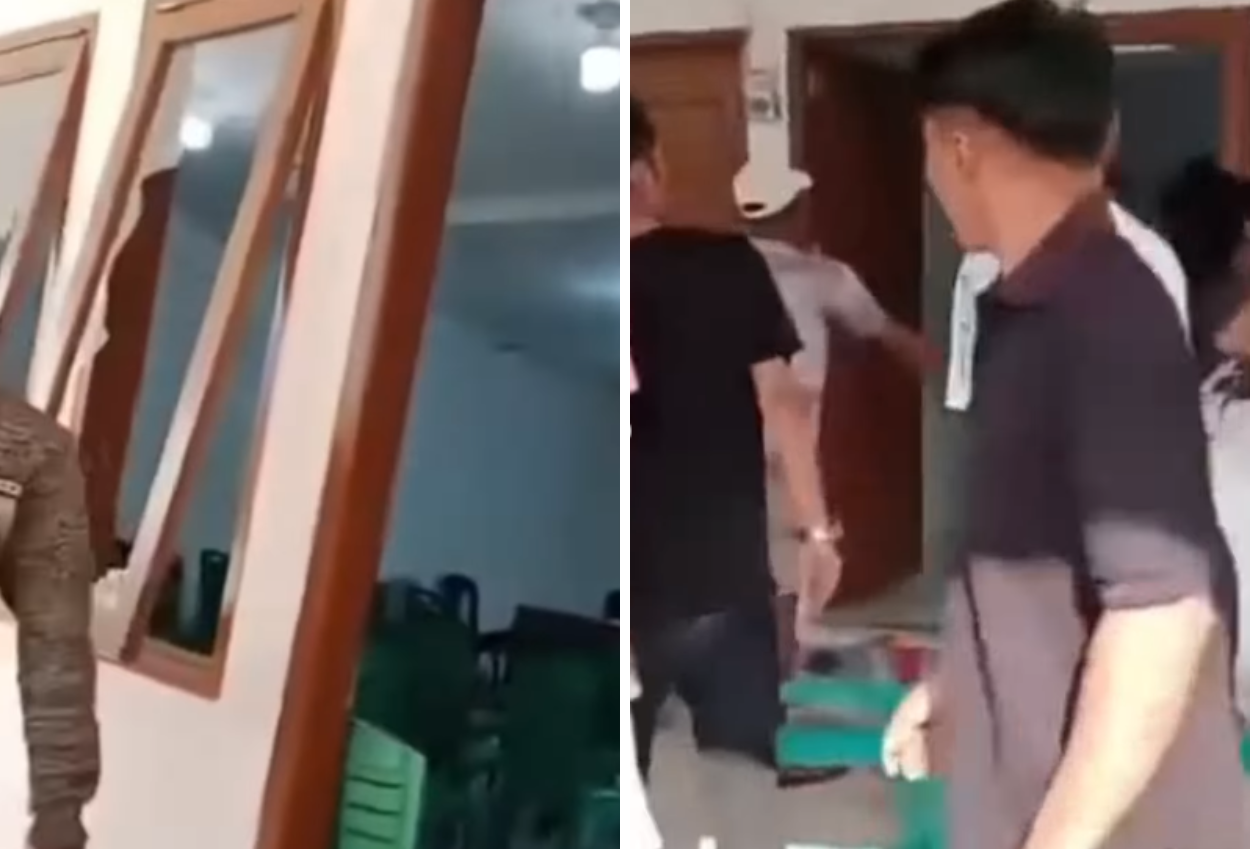 Viral! warga geruduk rumah doa umat kristen di padang