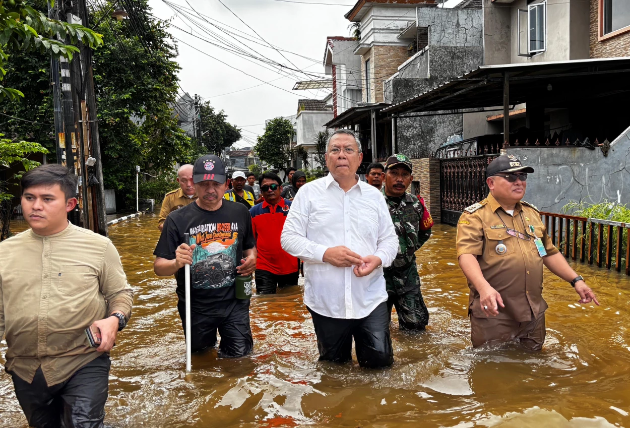 Walkot tangsel bakal tambah 10 pompa penyedot air di komplek pondok maharta