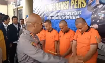 5 pelaku pengeroyokan terhadap wartawan di banten akhirnya ditangkap polisi