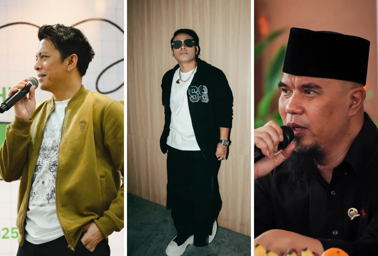 Ahmad dhani hampir diusir karena interupsi ariel noah dan judika saat rapat dpr bahas royalti