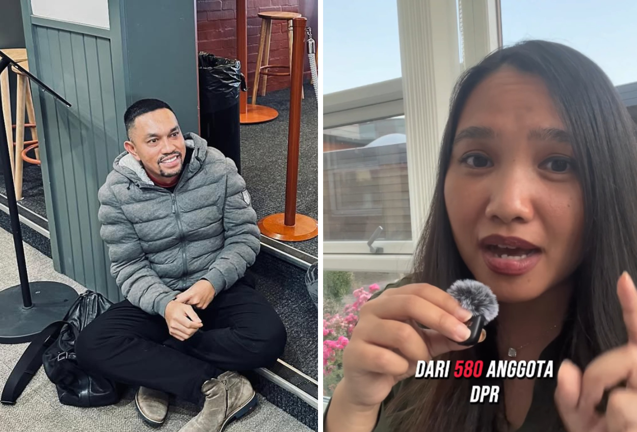 Ahmad sahroni tolak tantangan debat dari salsa erwina ane masih bloon
