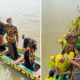 Aisar khaled ikut meriahkan festival pacu jalur di riau