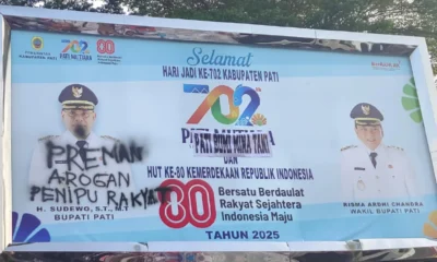 Aliansi masyarakat pati akan kembali gelar demo jilid ii pada 25 agustus mendatang