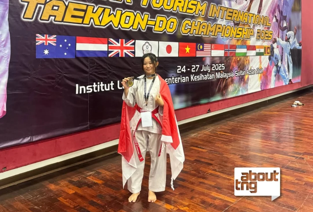 Atlet taekwondo asal tangerang sabet medali emas di kejuaraan internasional malaysia