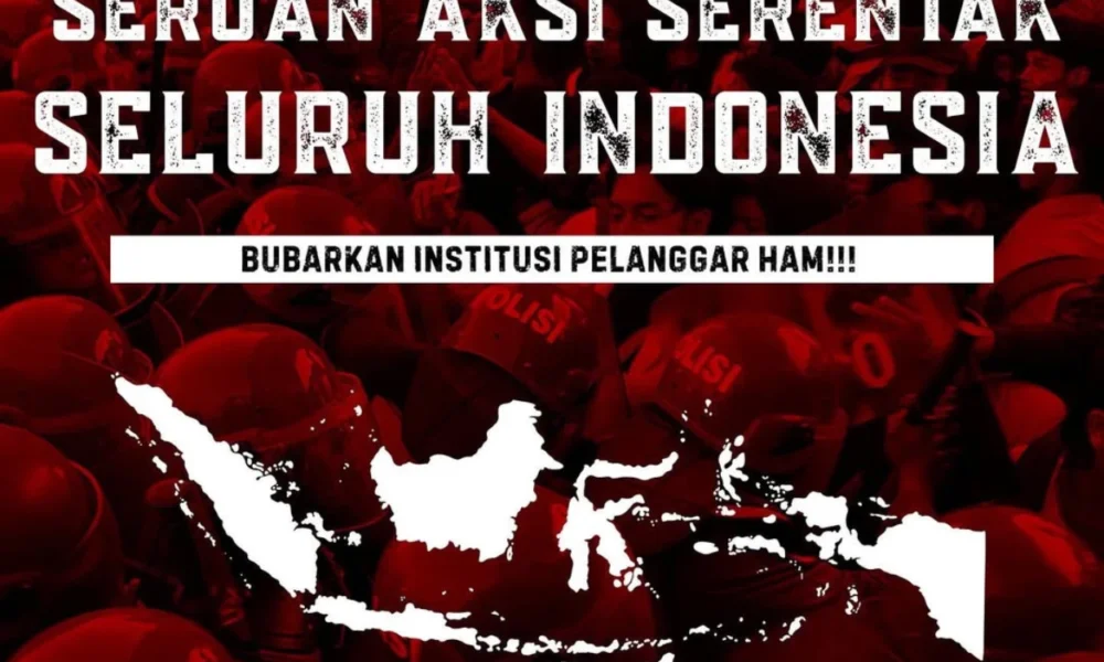 Bem si akan gelar demo polda hari ini buntut brimob lindas sopir ojol