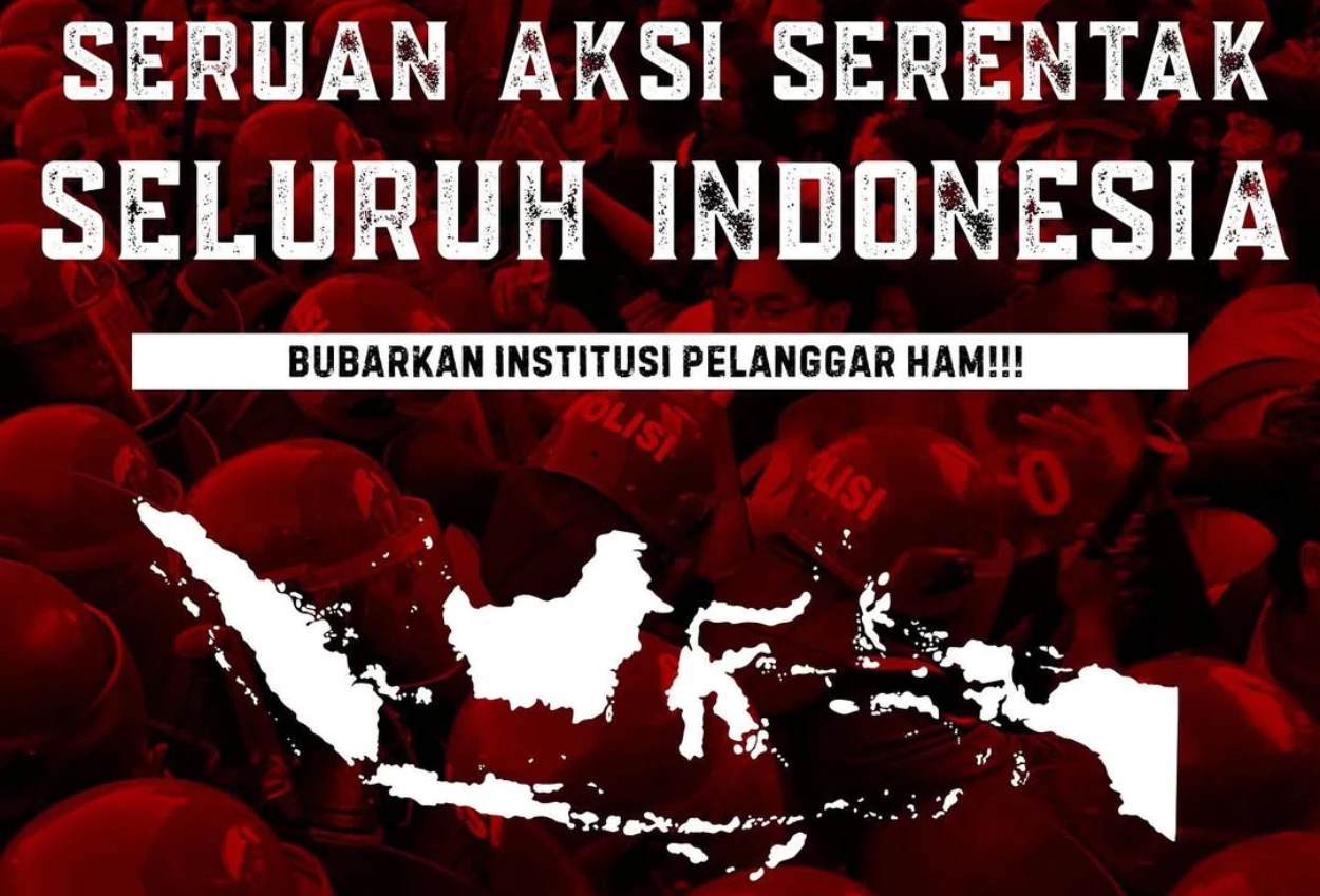 Bem si akan gelar demo polda hari ini buntut brimob lindas sopir ojol