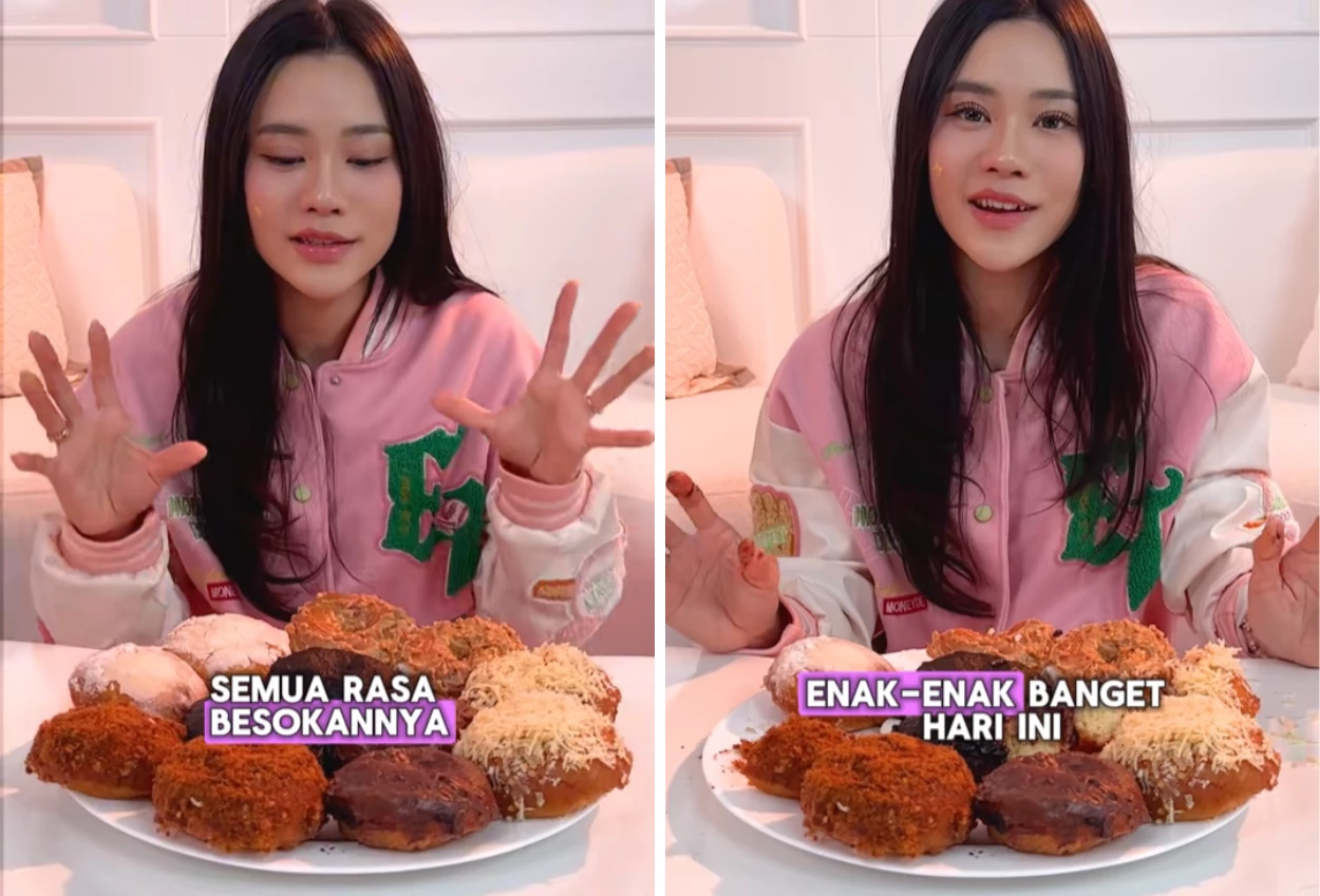 Banyak dikomplain, donat pinkan mambo diberi rating 9,5 oleh jessica jane