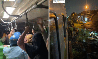 Commuter line surabaya sidoarjo alami rem blong, penumpang histeris