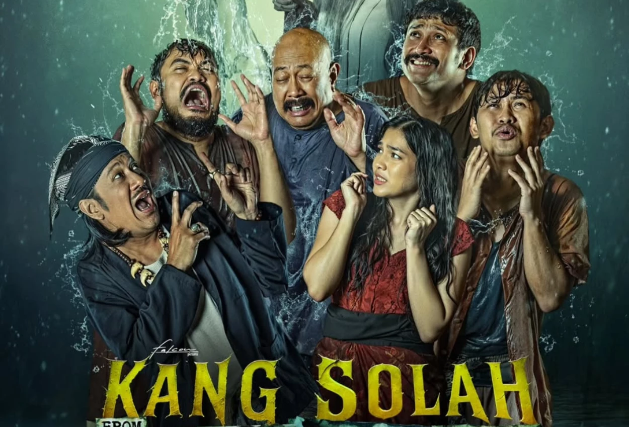Davina karamoy adu akting dengan rigen di film kang solah, ada adegan mesranya