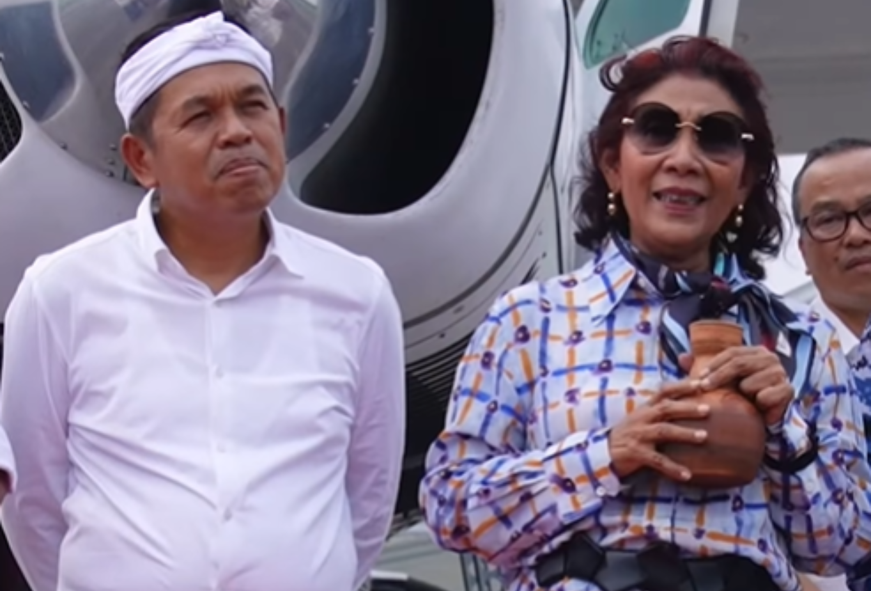 Dedi mulyadi video call susi pudjiastuti setuju tolak keramba jaring apung di pangandaran