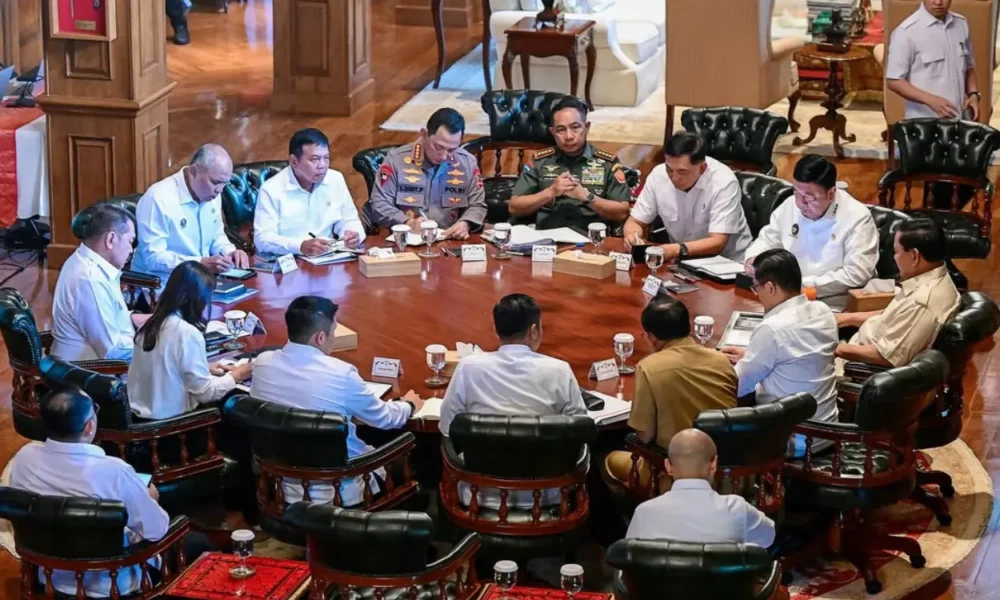 Dilarang mk, ini daftar wakil menteri prabowo yang rangkap jabatan