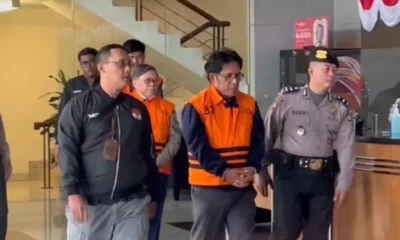 Dirut pt inhutani v terjaring ott kpk bersama dua tersangka lain