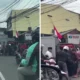 Dua mobil terlibat adu banteng di jombang, seorang sopir terjepit