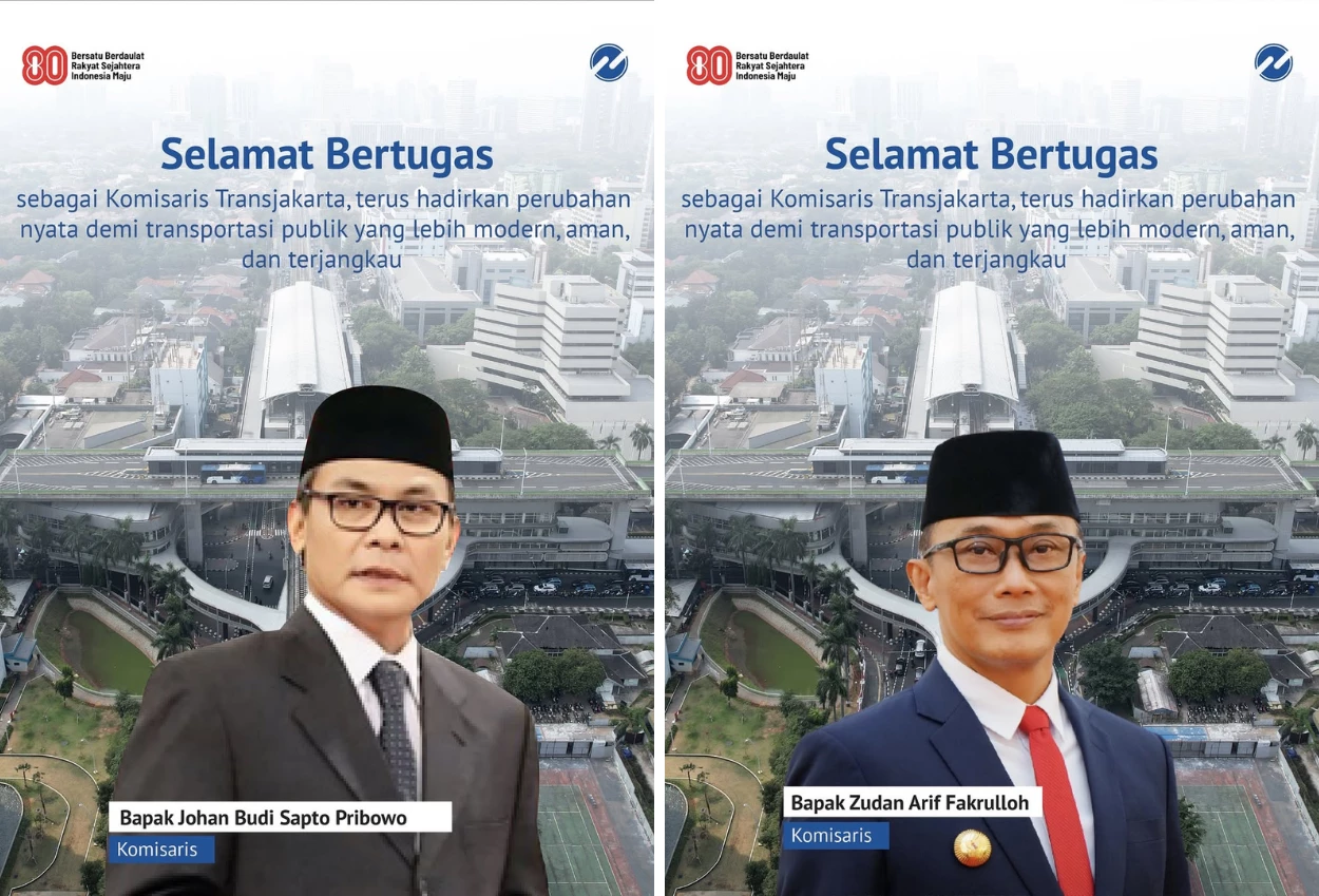 Eks jubir kpk johan budi sapto diangkat sebagai komisaris transjakarta