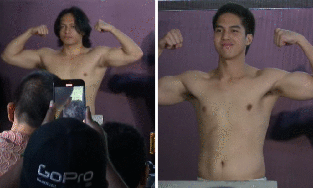 El rumi jefri nichol jalani sesi timbang badan jelang laga superstar knockout besok (1)