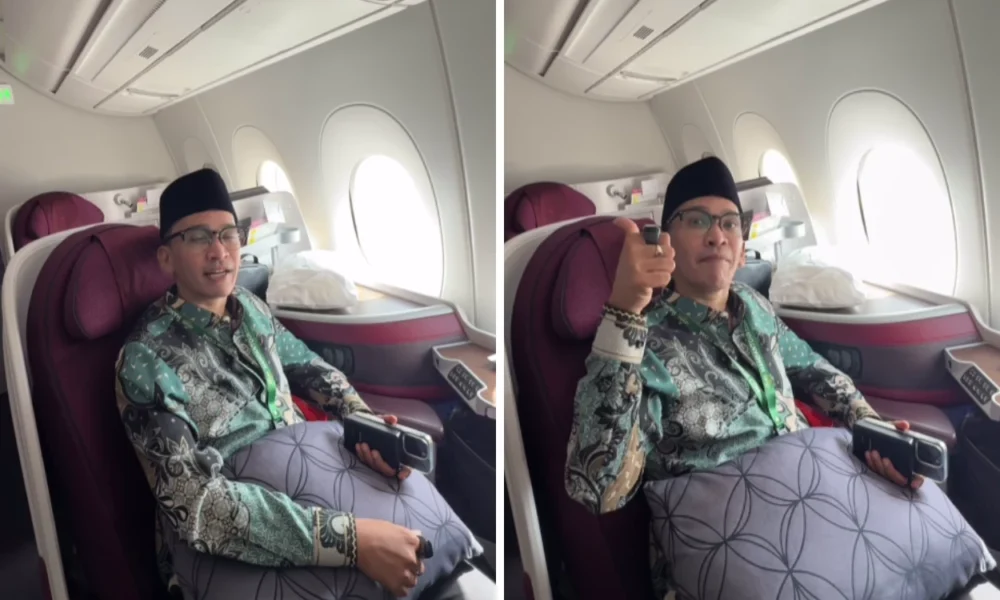 Gagal haji, ruben onsu kini perdana berangkat umrah usai mualaf