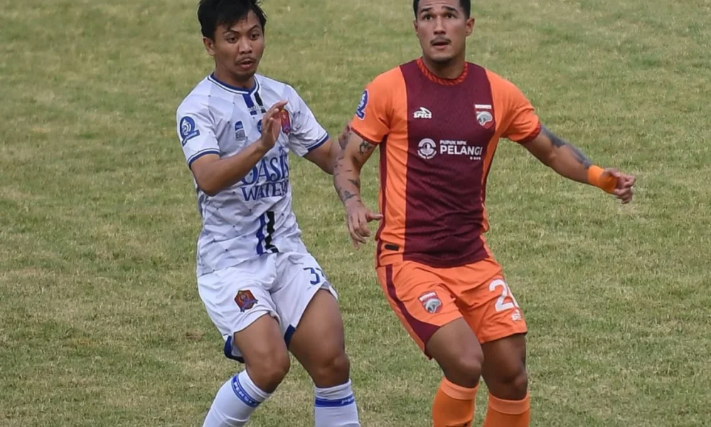 Hasil pertandingan borneo fc vs persijap selebrasi joel vinicus warnai kemenangan pesut etam 3 1