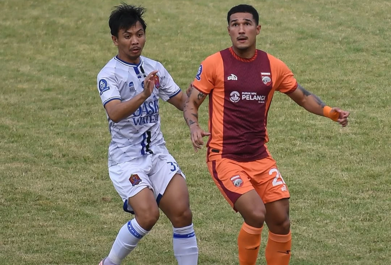 Hasil pertandingan borneo fc vs persijap selebrasi joel vinicus warnai kemenangan pesut etam 3 1