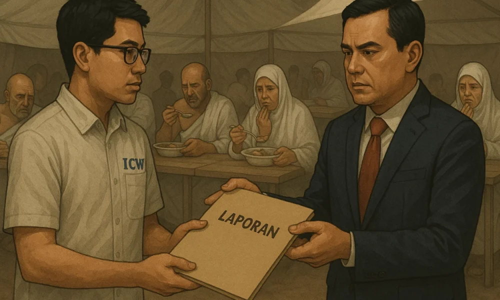 Icw endus dugaan korupsi makanan jemaah haji, lapor ke kpk