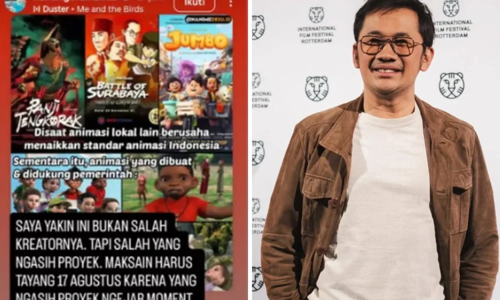 Ikut komentari film merah putih one for all, hanung bramantyo bukan salah kreatornya